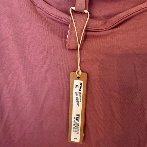 SKIMS Smooth Lounge Skimpy Strap Mini Dress - Picture 4 of 5